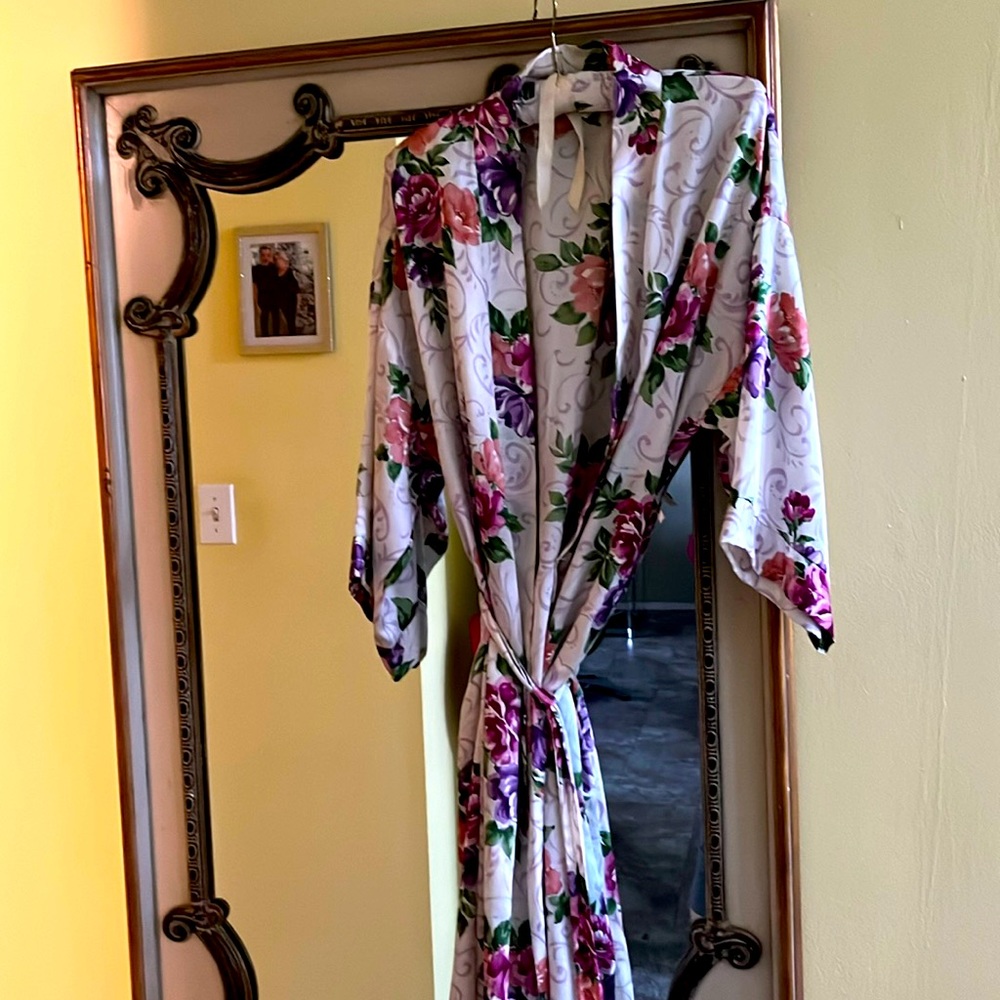 Lovely silky robe